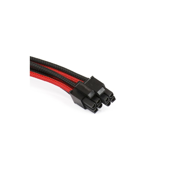 Phanteks 8-Pin EPS12V Cable Extension 50cm - Sleeved Black & Red