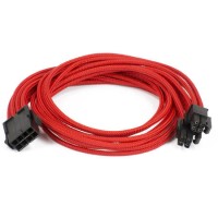 Phanteks 8-Pin EPS12V Cable Extension 50cm - Sleeved Red