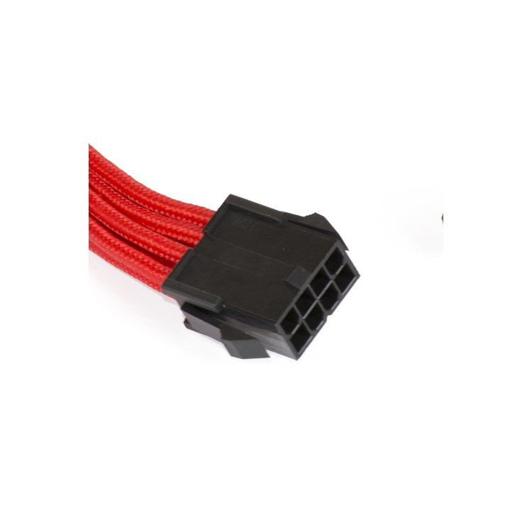 Phanteks 8-Pin EPS12V Cable Extension 50cm - Sleeved Red