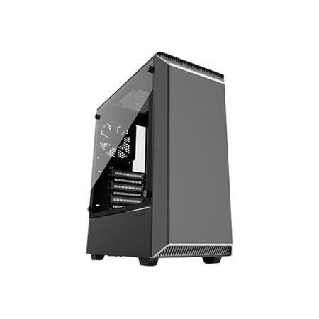 Phanteks Eclipse P300 Glass Midi Tower Case - Black/White