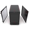 Phanteks Evolv ITX Glass Mini-ITX Case - Black/Red