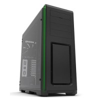 Phanteks Enthoo Luxe Glass Midi Tower Case - Gun Metal
