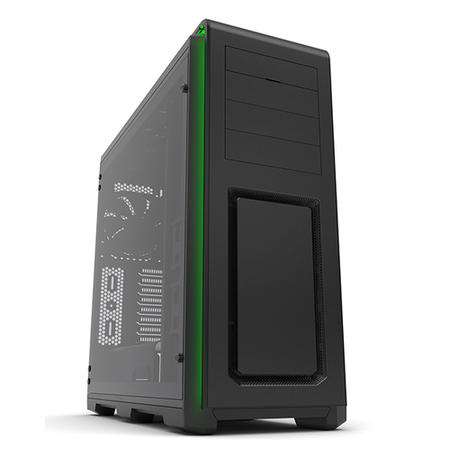 Phanteks Enthoo Luxe Glass Midi Tower Case - Gun Metal