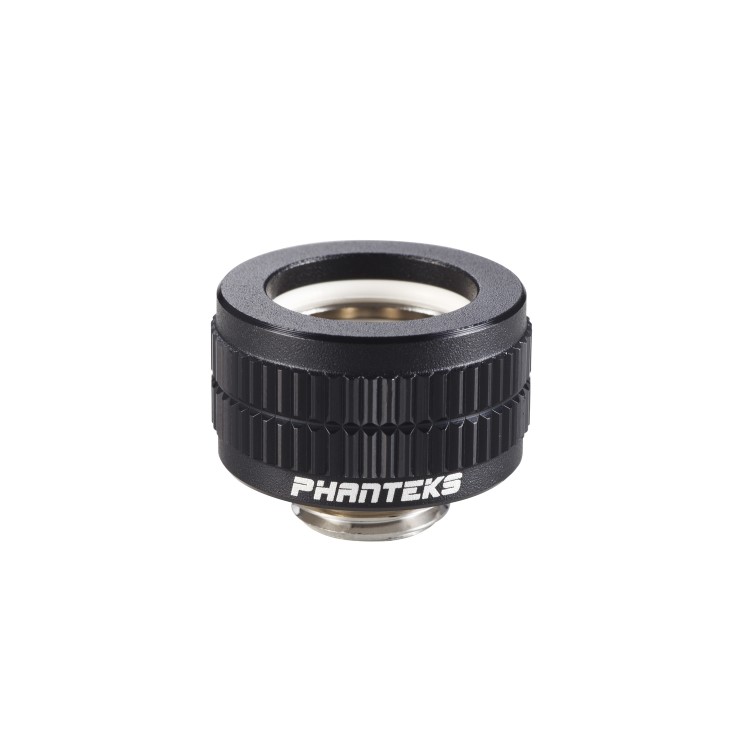 Phanteks 16mm Hard Tube Fitting G1/4 - Black