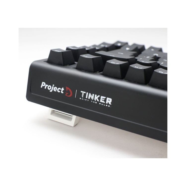 Ducky Project D Tinker Mechanical Cherry MX Brown RGB Wired Gaming Keyboard Black