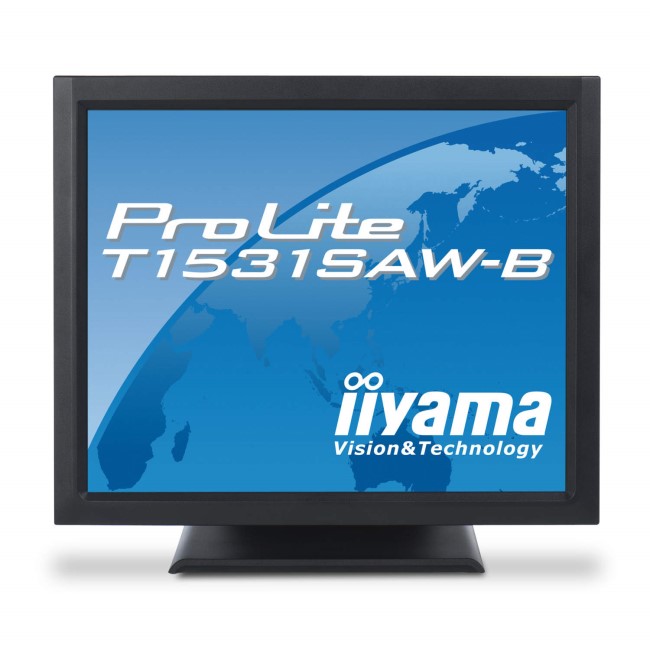 Iiyama T1531SAWB1 15" LCD Touch Screen Monitor Surface Acoustic Wave 1024x768  Monitor