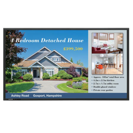 Sharp PNU473 47 Inch Full HD LED Display