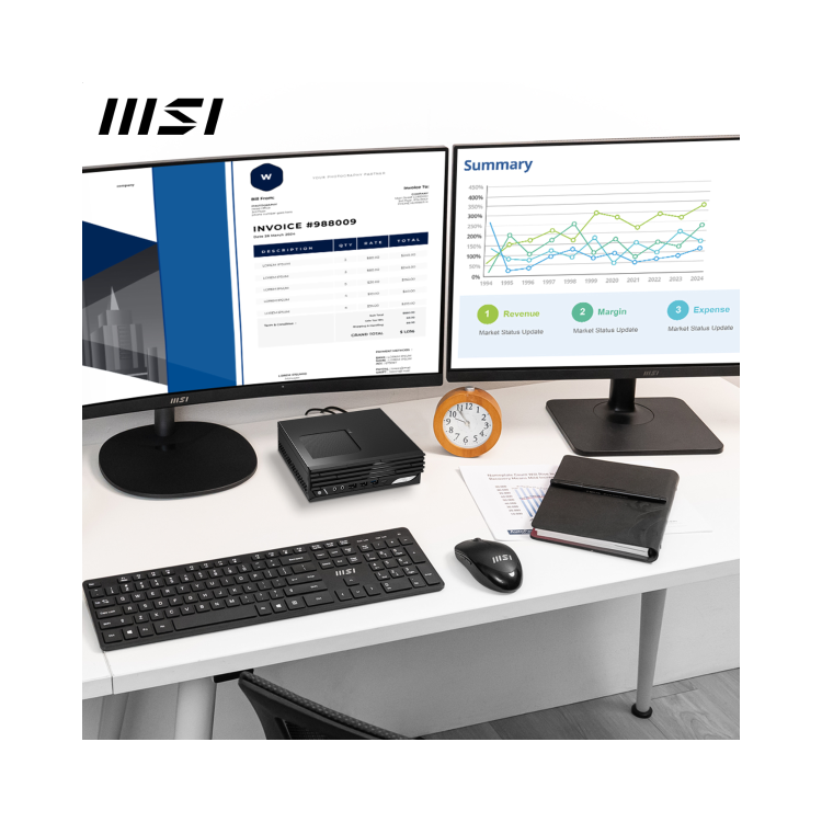 MSI PRO DP21 14M SFF Intel Core i5 14400 Mini Barebone PC