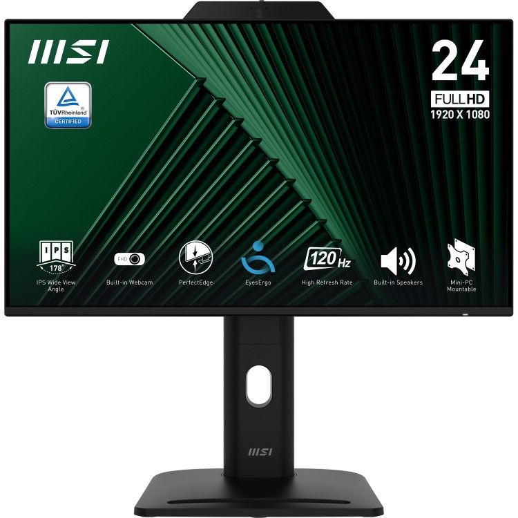 MSI PRO MP242PMG 24" IPS Full HD 120Hz 1ms Webcam Monitor