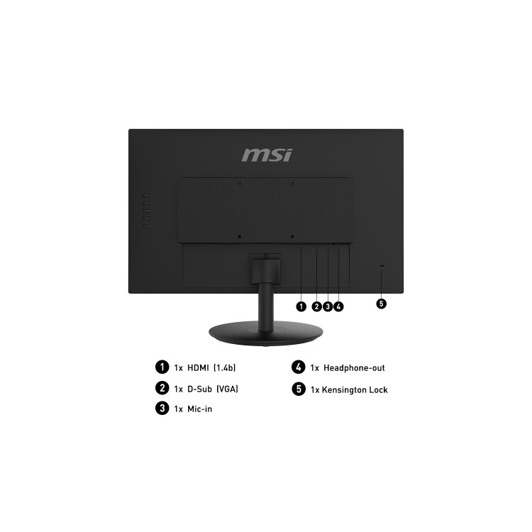 MSI PRO MP242 23.8" FHD IPS Monitor