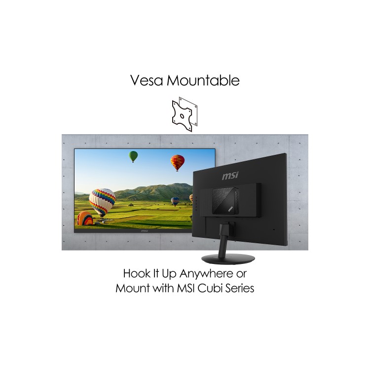 MSI PRO MP242 23.8" FHD IPS Monitor