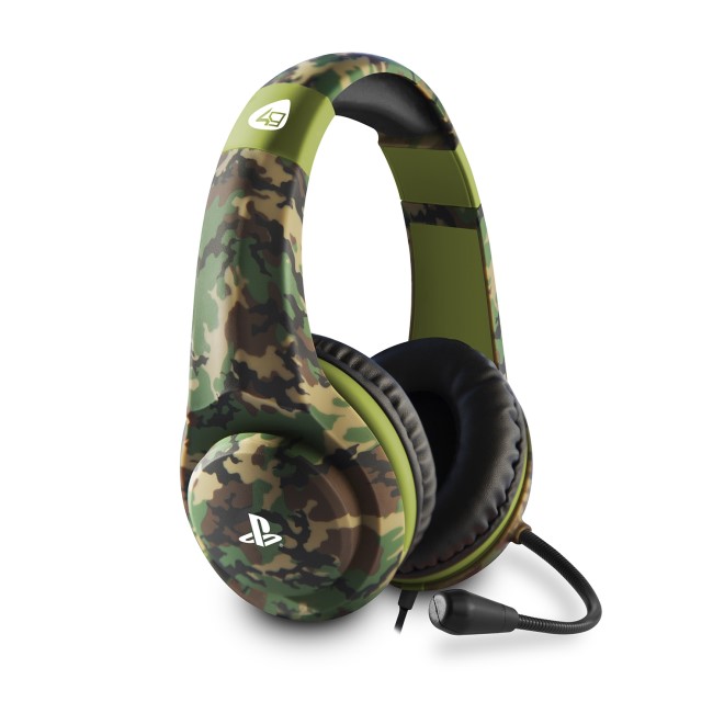PS4 PRO4-70 Camo Edition Stereo Gaming Headset - Woodland