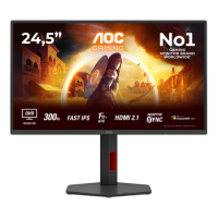 AOC G4 Q25G4SR 25" Fast IPS QHD 300Hz 0.3ms Gaming Monitor