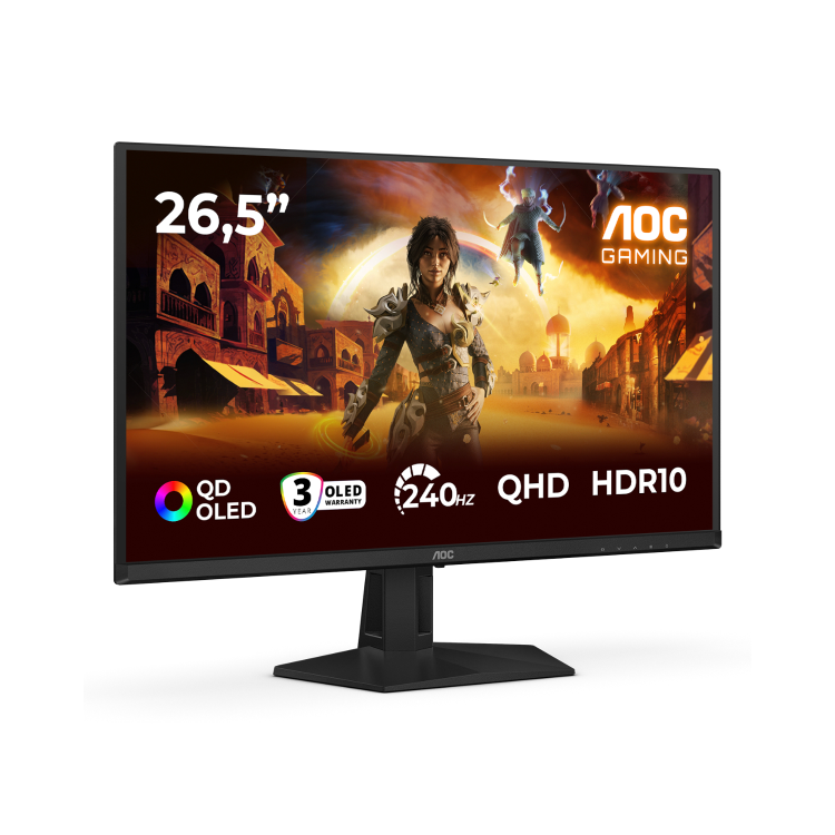 AOC AGON Q27G41ZDF 27" QD-OLED QHD 240Hz 0.03ms Gaming Monitor