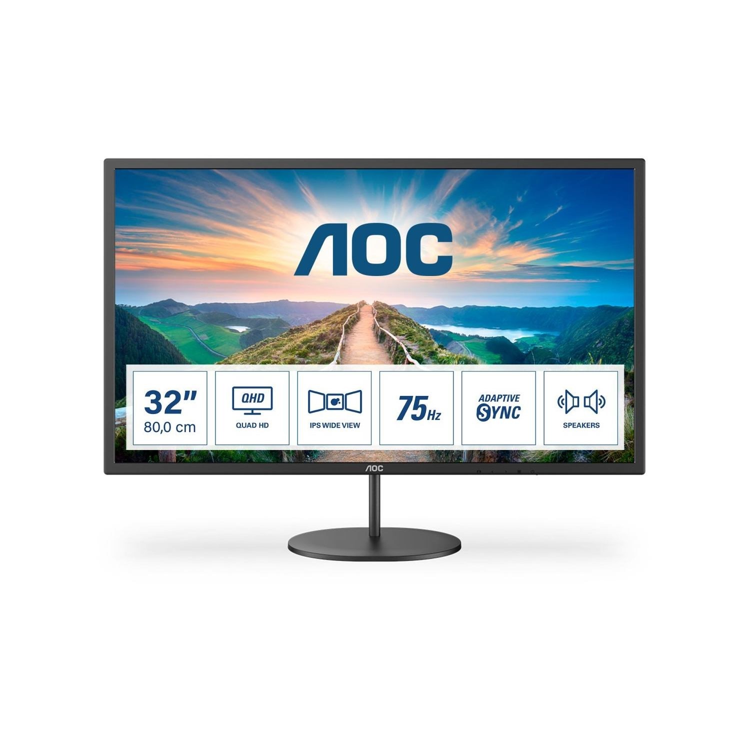 AOC V4 Q32V4 computer monitor 80 cm (31.5") 2560 x 1440 pixels Q32V4