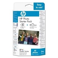 HP Photo Pack 57 - print cartridge / paper kit