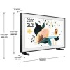 Samsung The Frame QE55LS03TAUXXU 55&quot; 4K Ultra HD HDR Smart QLED  TV with Bixby Alexa and Google Assistant