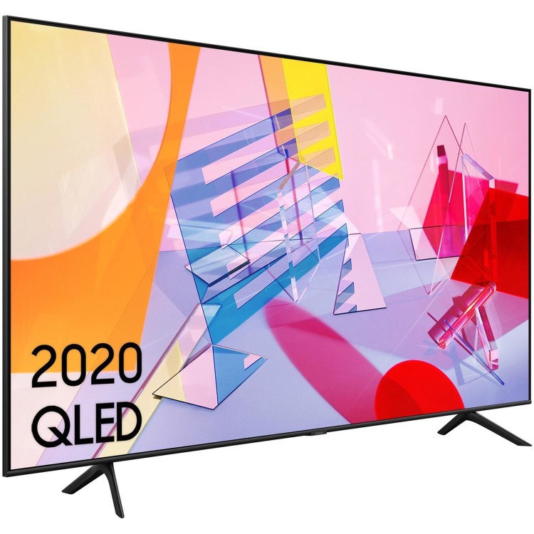 Samsung QE85Q60TAUXXU 85" 4K Ultra HD HDR10+ Smart QLED TV with Adaptive Sound