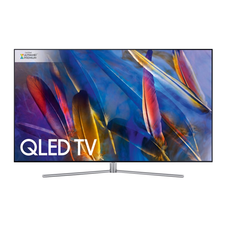 GRADE A1 - Samsung QE75Q7F 75" 4K Ultra HD HDR QLED Smart TV - Wall Mount Only No Stand Provided