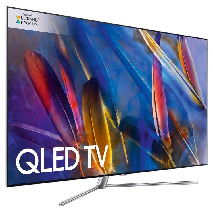 GRADE A1 - Samsung QE75Q7F 75" 4K Ultra HD HDR QLED Smart TV - Wall Mount Only No Stand Provided