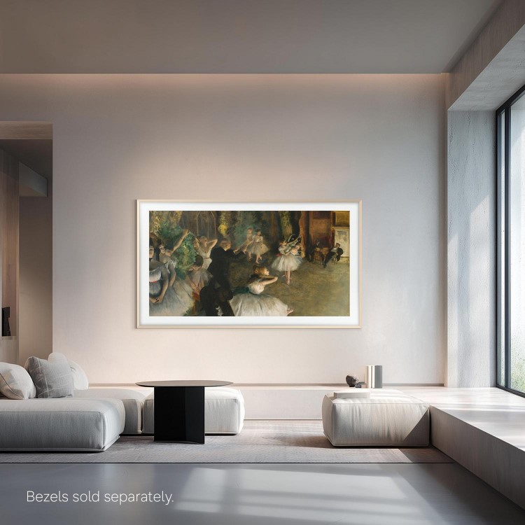 Samsung QE65LS03HWUXXU 65" The Frame QLED 4K Smart TV with Art Mode Matte Display & Dolby Atmos
