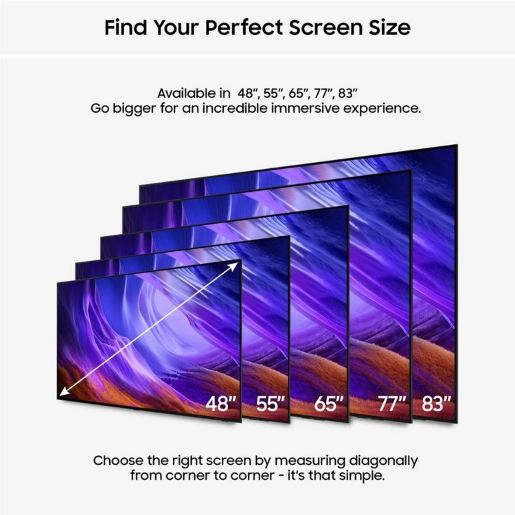 Samsung QE65S85HAEXXU 65 Inch 4K OLED Smart TV with Vision AI