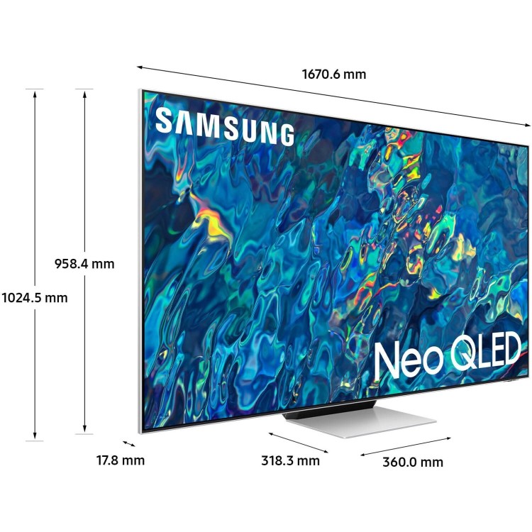 Samsung QN95B Neo 75 Inch 4K QLED HDR Smart TV