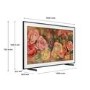 Samsung The Frame LS03D 85 inch Smart 4K Ultra HD QLED TV