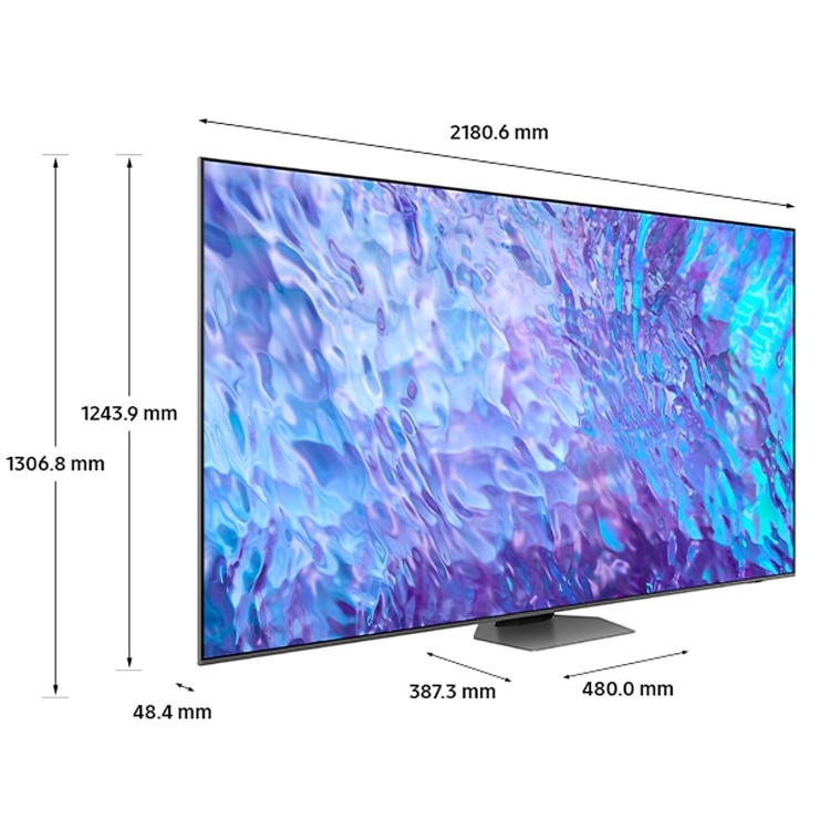 Samsung Q80 98 inch 4K QLED HDR TV with Dolby Atmos