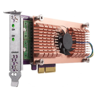 QNAP Dual M.2 PCIe expansion card