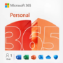 Microsoft Office 365 Personal 1 User 1 Year Subscription - Digital Download