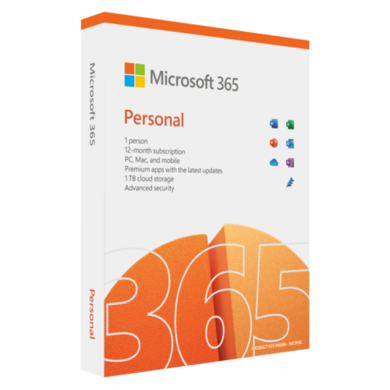 Microsoft 365 Personal 1 User 1 Year Subscription