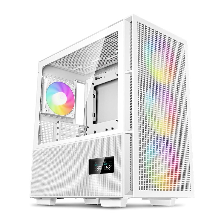 DeepCool CH560 Digital ARGB Gaming PC Case White
