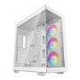 DeepCool Panoramic CH780 ARGB Gaming PC Case White