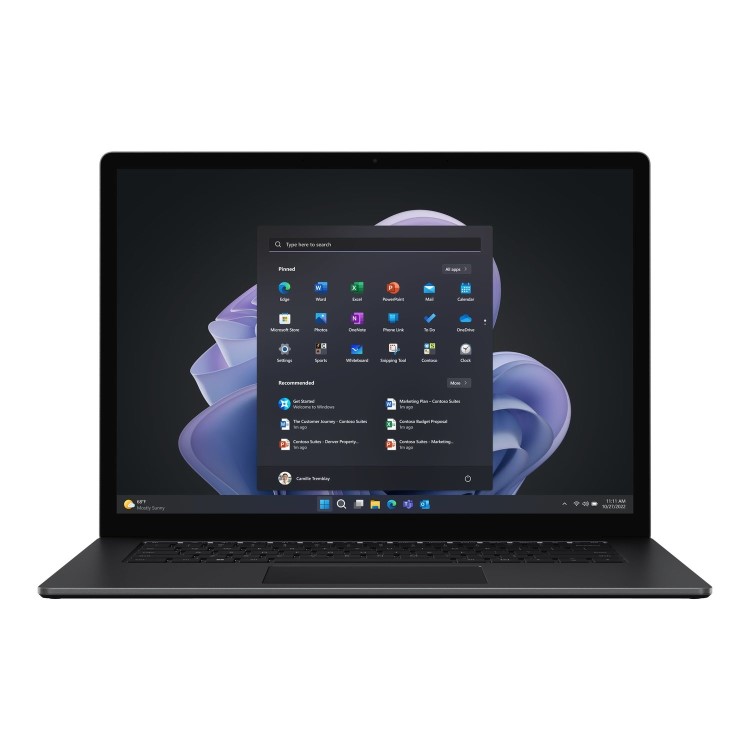 Microsoft Surface Laptop 5 Intel Core i5-1245U 8GB RAM 256GB SSD 13.5 Inch Windows 11 Pro Touchscreen Laptop - Black