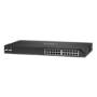 HPE Aruba 24-Port Gigabit Ethernet with SFP Non-PoE L2 Rack-mountable Managed Switch