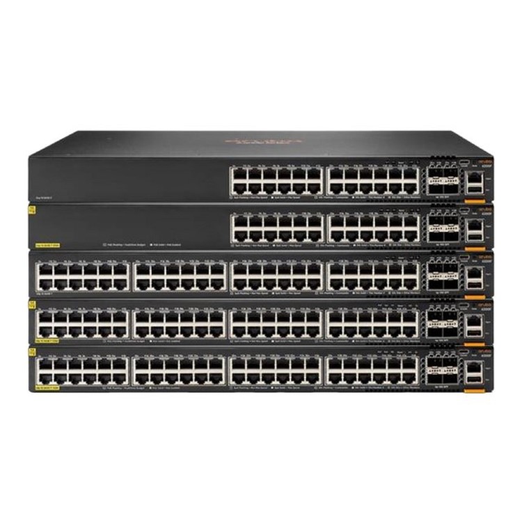 HPE Aruba 6200M 48-Port Gigabit Ethernet PoE L3 Rack-mountable Managed Switch