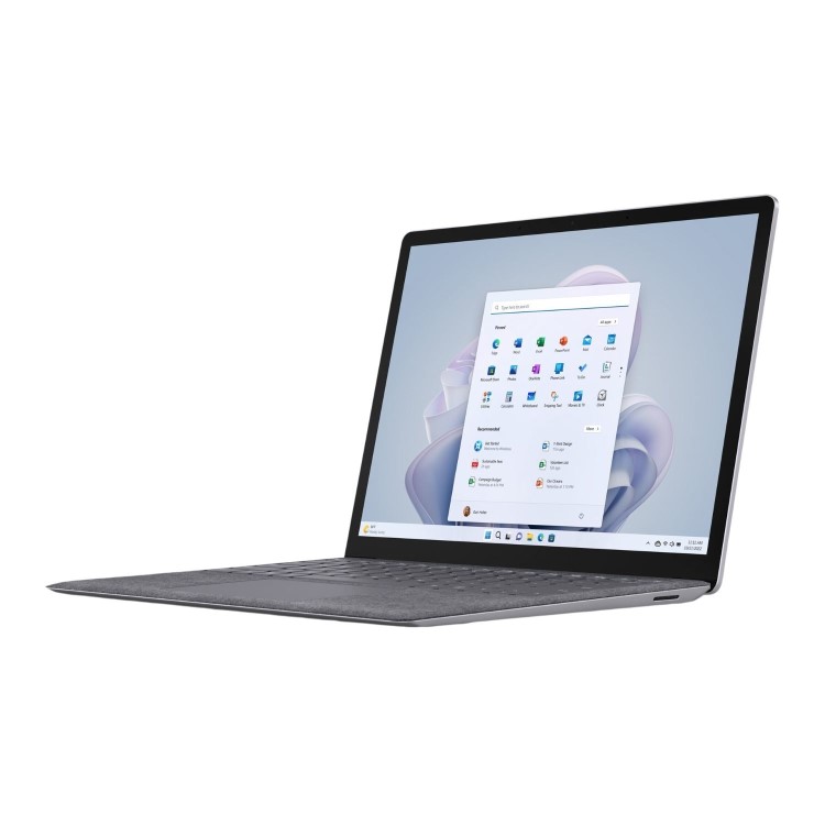 Microsoft Surface Laptop 5 Intel Core i7 16GB RAM 512GB SSD 13.5 Inch Windows 11 Pro Touchscreen Laptop - Platinum