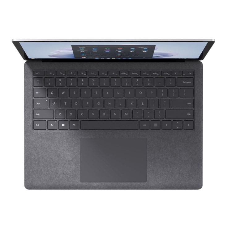 Microsoft Surface Laptop 5 Intel Core i7 16GB RAM 512GB SSD 13.5 Inch Windows 11 Pro Touchscreen Laptop - Platinum
