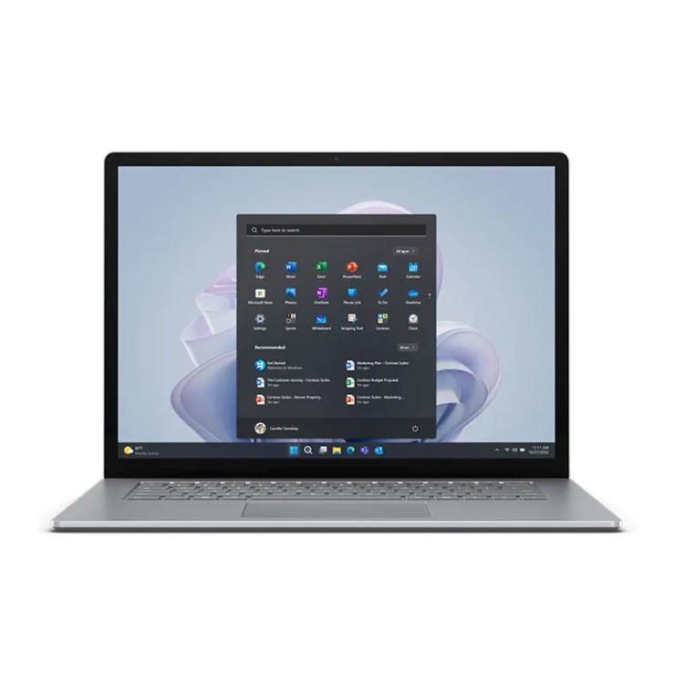 Microsoft Surface Laptop 5 Core i7-1265U 16GB 512GB 13.5Inch Windows 10 Pro Touchscreen Laptop  - Platinum