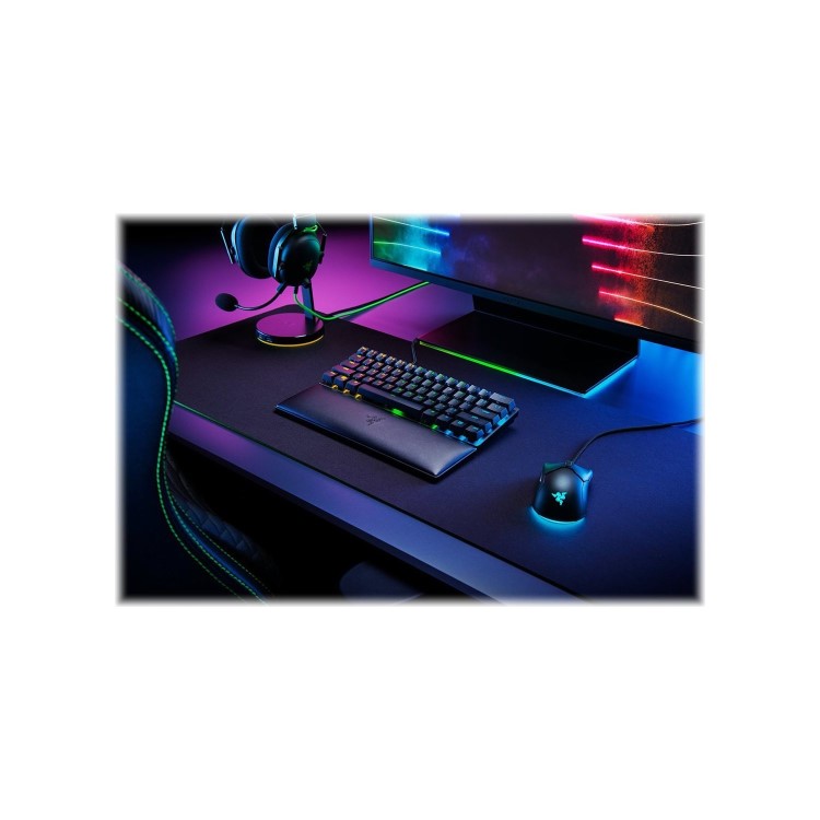 Razer Standard Edition Ergonomic Wrist Rest for Mini Keyboards - Black