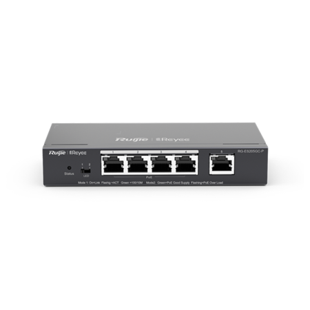 Ruijie Reyee RG-ES205GC-P 5-Port Gigabit Ethernet PoE+ Desktop Smart Managed Switch