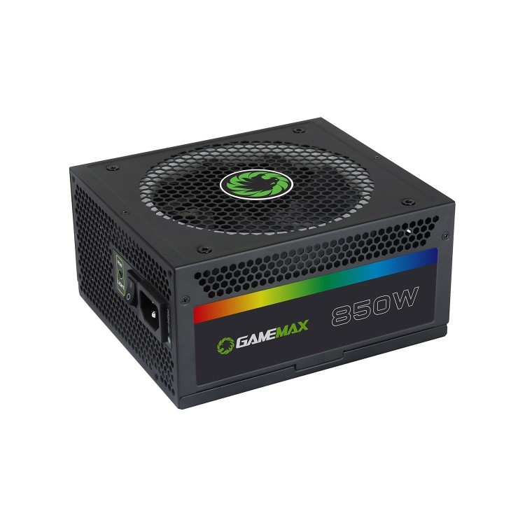 Game Max 850W Modular RGB Gold 80 Plus 14cm RGB Fan & Illuminated Logo