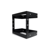 8U Open Frame Wall Mount Equipment Rack Adjustable Depth 8U Open Frame Wall Mount Equipment Rack Adjustable Depth