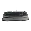 Roccat Horde AIMO Membranical RGB LED Gaming Keyboard in Grey