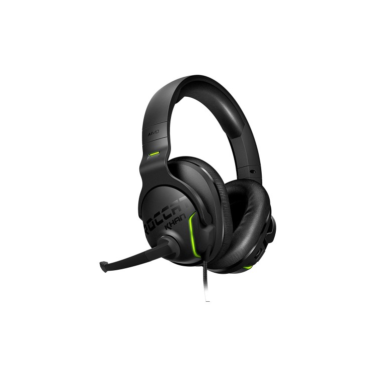 Roccat KHAN AIMO 7.1 High Res RGB Gaming Headset in Black