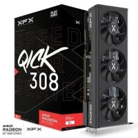 XFX SPEEDSTER QICK 308 AMD Radeon™ RX 7600 Black Edition Graphics Card XFX SPEEDSTER QICK 308 AMD Radeon™ RX 7600 Black Edition Graphics Card