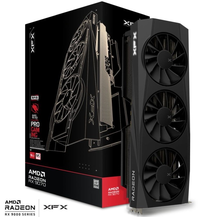 XFX QuickSilver AMD Radeon RX 9070 OC Gaming Edition