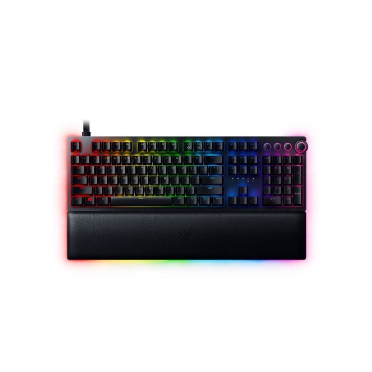 Razer Huntsman V2 Analog Optical RGB Wired Gaming Keyboard Black