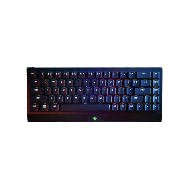 Razer BlackWidow V3 Mini Yellow Switch RGB Wireless Gaming Keyboard Black